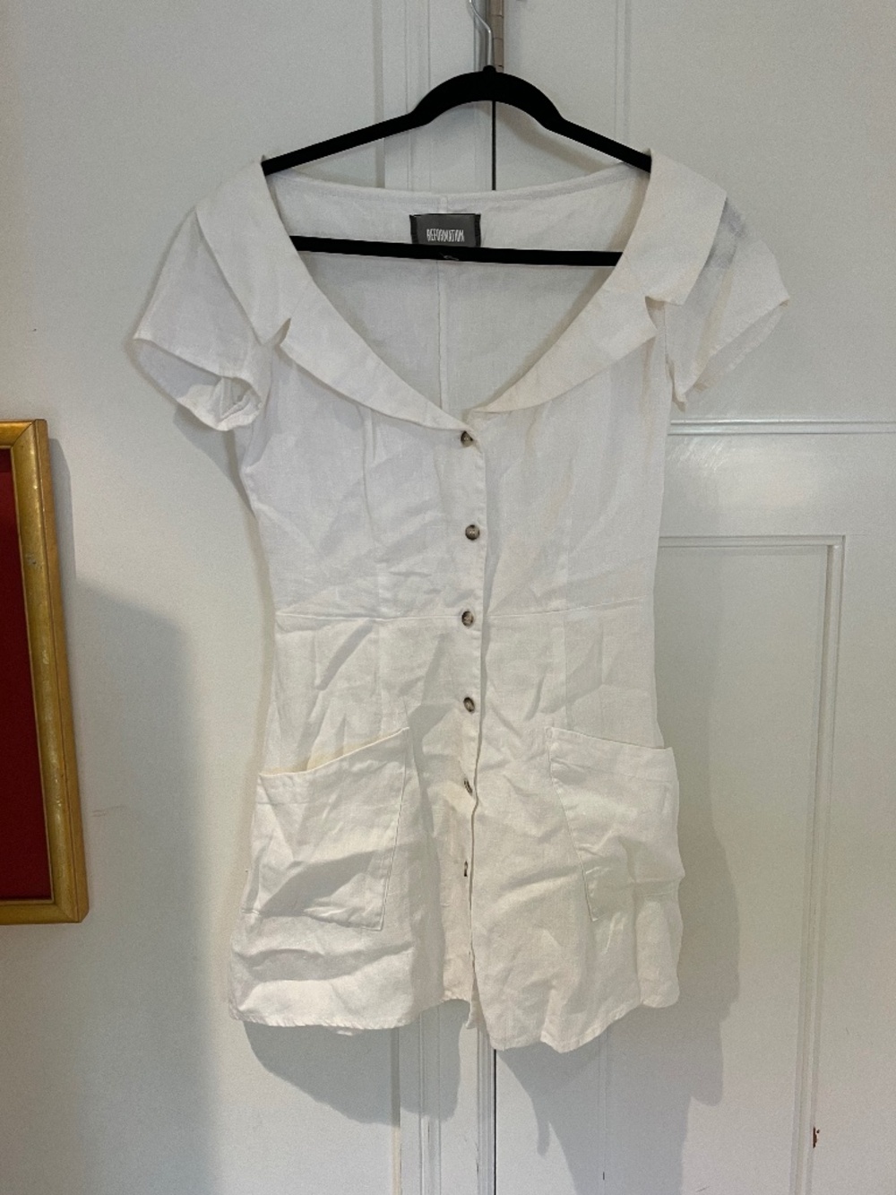 Reformation White Dress
